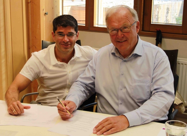 Marc Palahí and Göran Persson